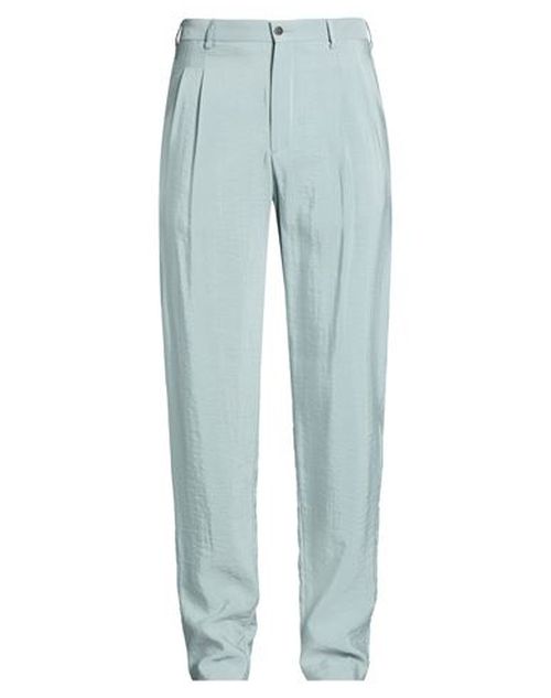 Man Pants Light grey Size 30 Silk, Polyamide