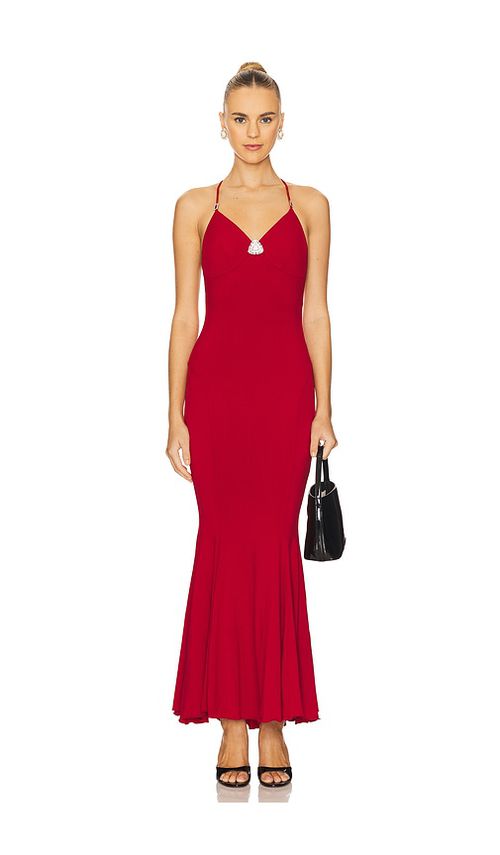 Nana Jacqueline Seraphina Dress in Red.  S. Also in L