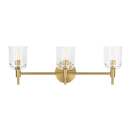 Burnished Brass Bathroom Vanity Light from the Hartley Collection