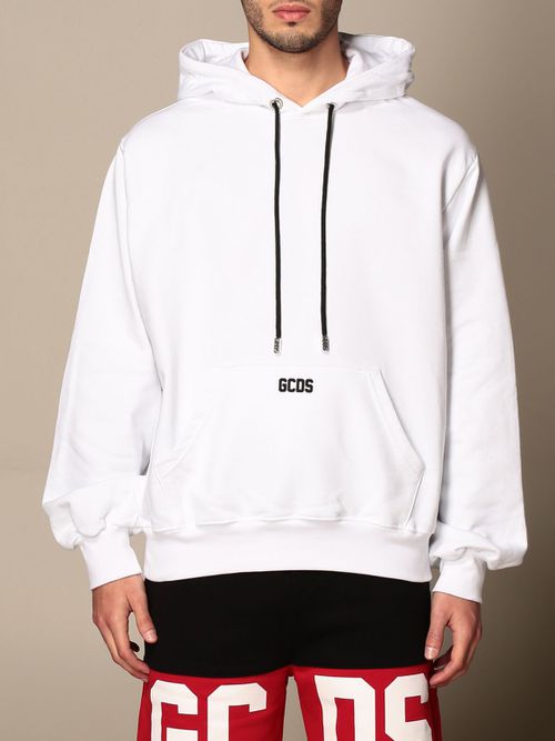Logo-print cotton hoodie