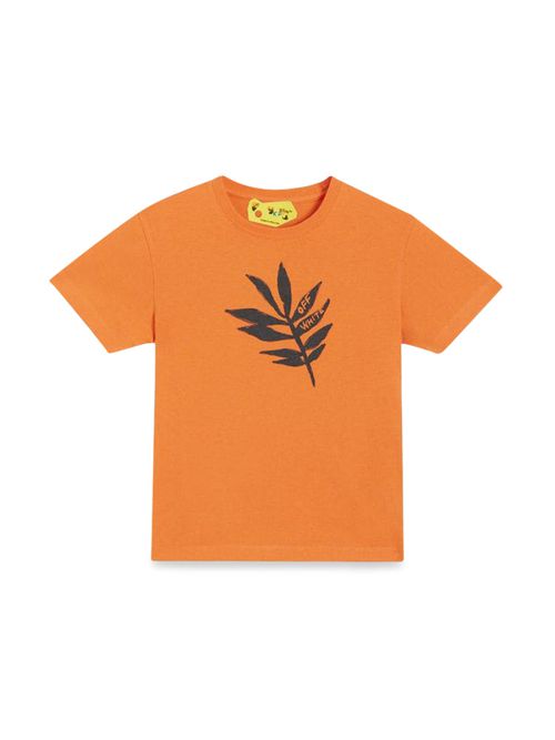 T-shirt in jersey di cotone stampato