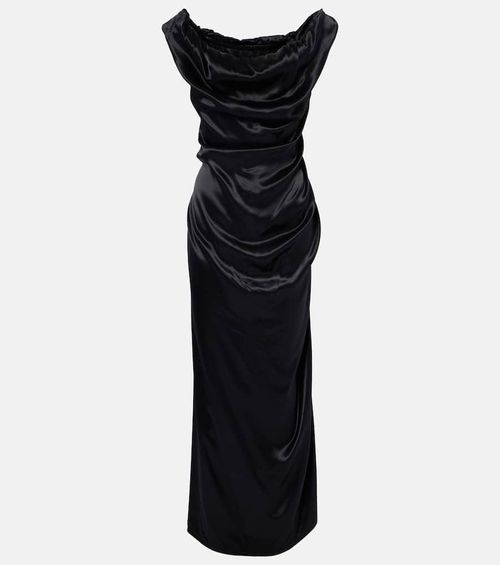 Ginny satin pencil dress