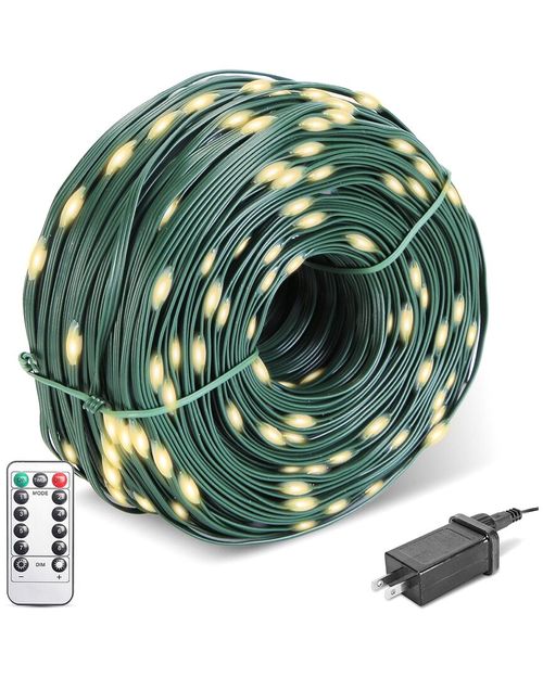 330Ft Warm 1000 Led Christmas Lights