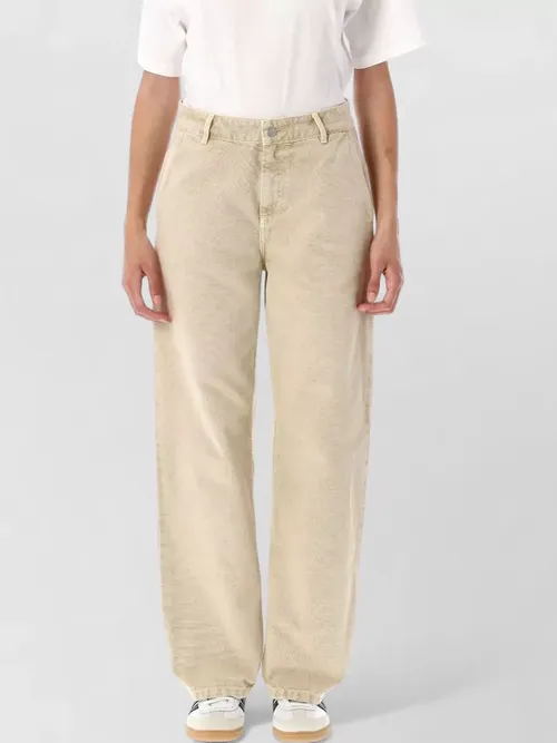 Carhartt Wip - womens straight work trousers tool pocket