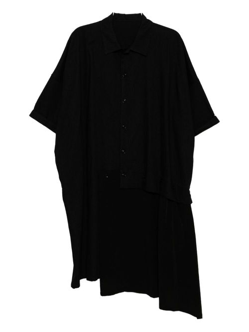 Crepe de Chine long dress - Black
