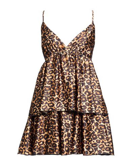 Woman Mini dress Black Size 8 Polyester, Elastane