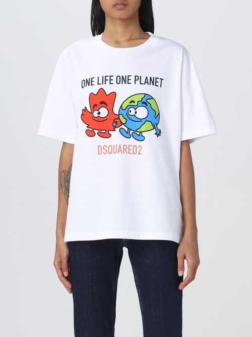 T-Shirt Woman color White
