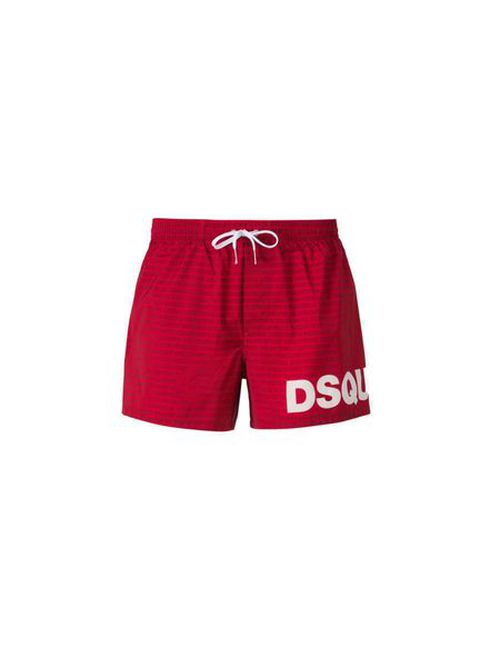 Dsquared2 Logo Printed Swim Shorts