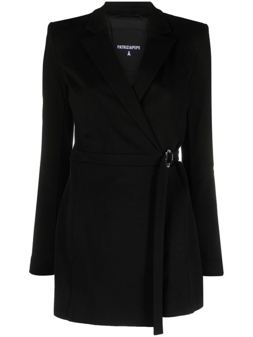 Essencial asymmetrical-hem jumpsuit - Black