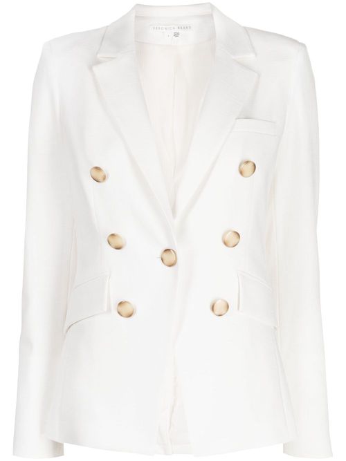 Clifton Dickey double-breasted blazer - White