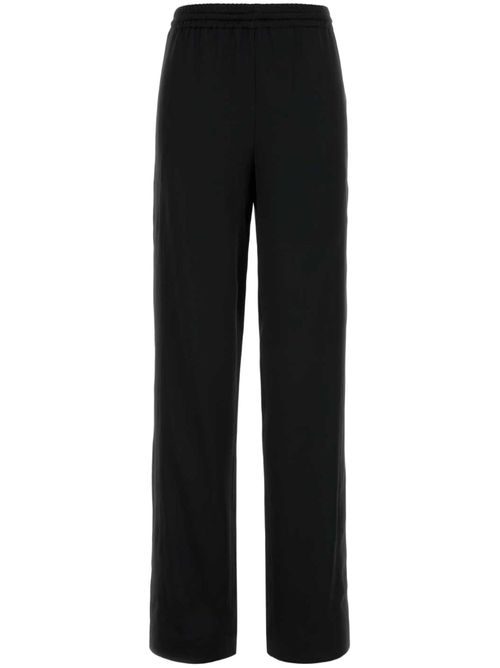 Satin joggers - Black
