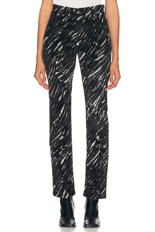 Marni Straight Leg Jeans in Black - Black.  44 also in 38