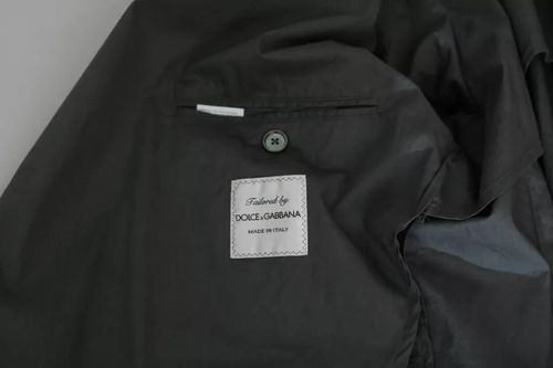Cotton Blazer — Gray