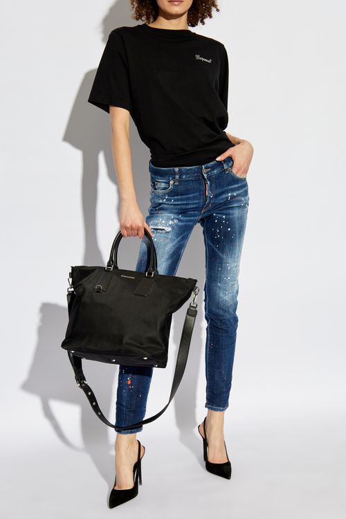 Jeans Medium Waist Jennifer, Women's, Navy Blue