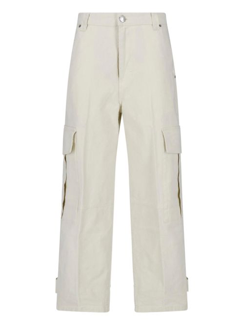 Women's Cotton Trousers with Pocket Lining