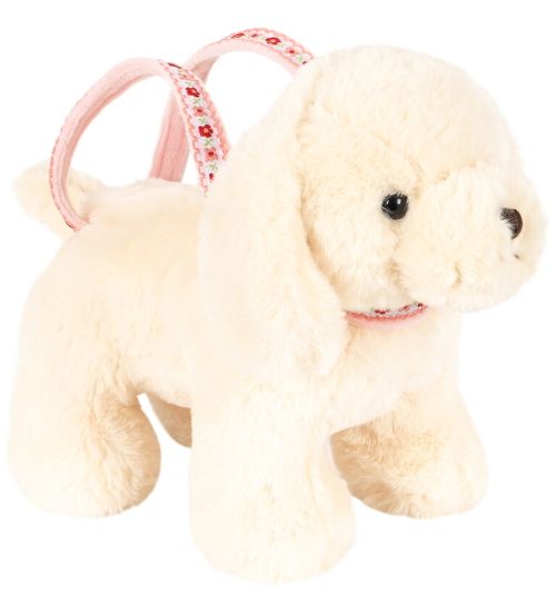Konges Sløjd Teddy bag - Puppy Bag - 19x25 cm - Off White - Konges Sløjd - OneSize - Soft Toy
