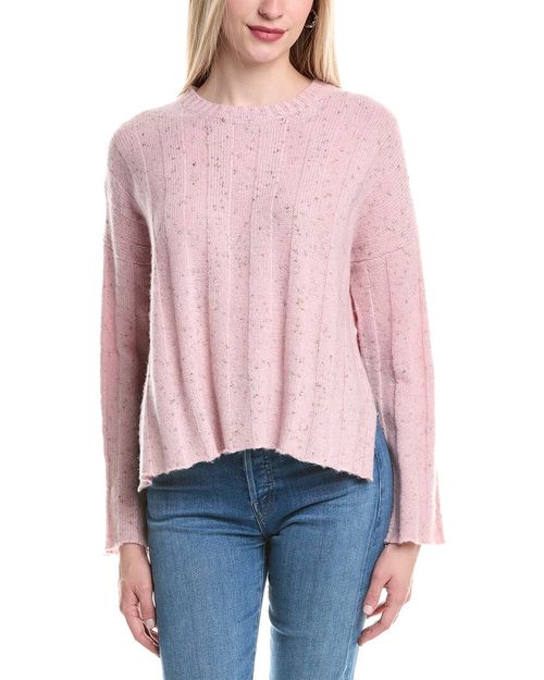 Ribbed Wool-Blend Sweater