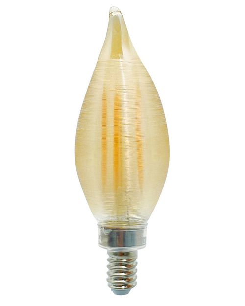 Spunlite Pack Of 4-4W LED Filament Light Bulb With Candelabra (E12) Base