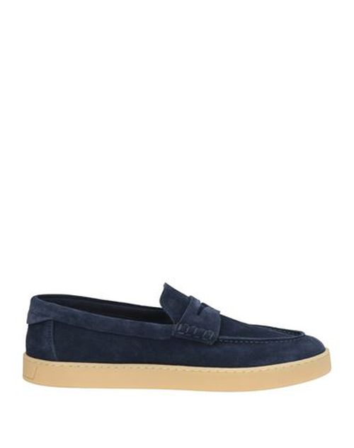 Man Loafers Navy Size 10 Leather