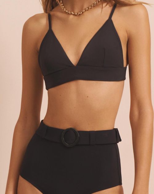 Women's Sabine Bikini Top In Black
