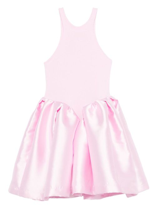Flared mini dress - Pink