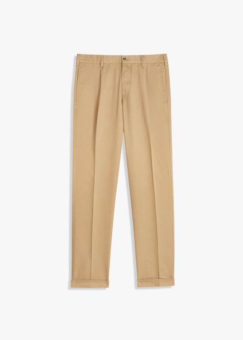 Aantioco Trousers With Darts Beige - Unisex