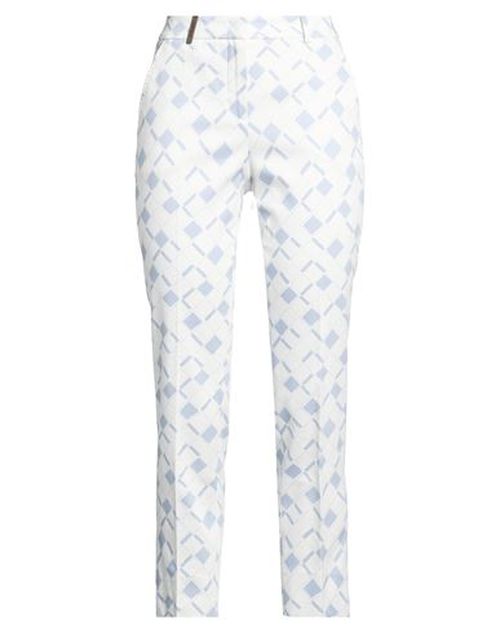 Icon 4718 Woman Pants Slate blue Size 4 Cotton, Elastane