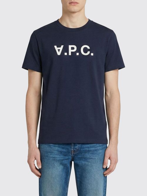 T-Shirt A. P.C. Men color Indigo