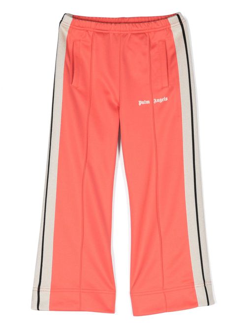 Logo-print track pants - Orange