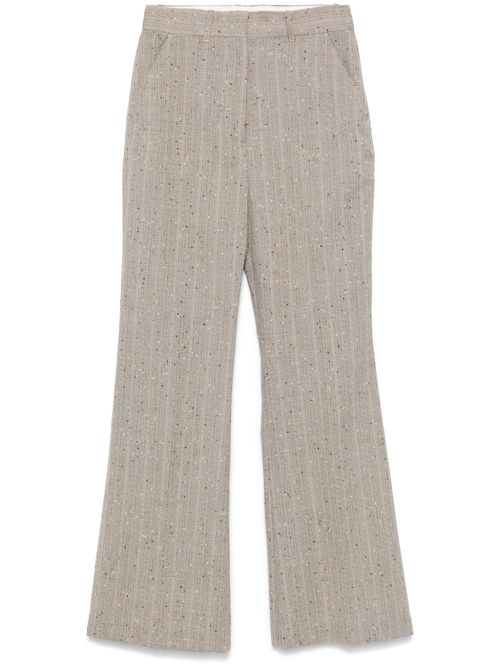 Split-ankle trousers - Neutrals
