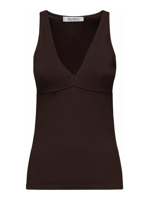 Sleeveless Viscose Top