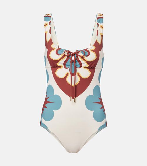 Sunset printed swimsuit