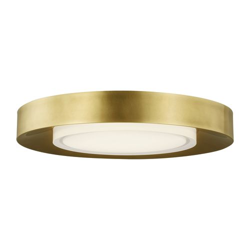 Hilo 1-Light 2.20"H LED Flush Mount in Natural Bra