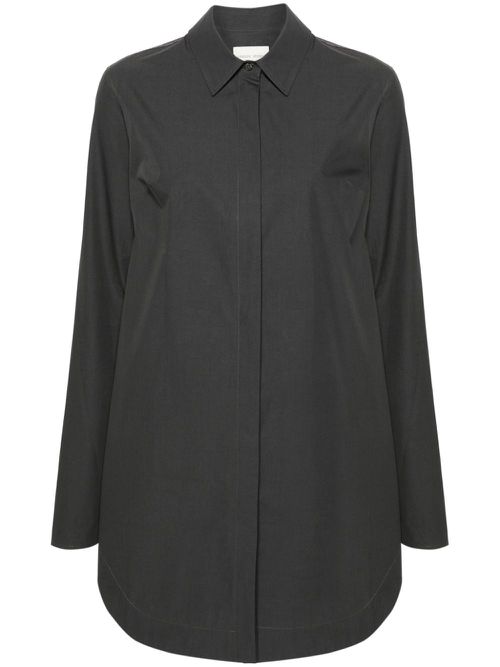 Eknath cotton shirt dress - Grey