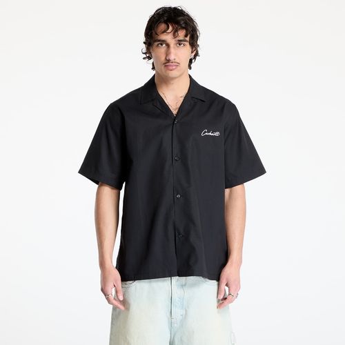 Shirt Carhartt WIP S/S Delray Shirt UNISEX Black/ White