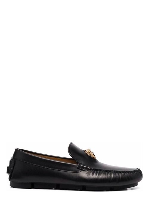 Versace Women's Scarpe Stringate in Black | Size IT 47 | 10037011A00693 Color 1B00V