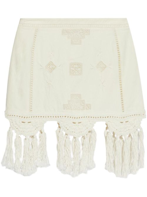 - Sandra Cotton Mini Skirt