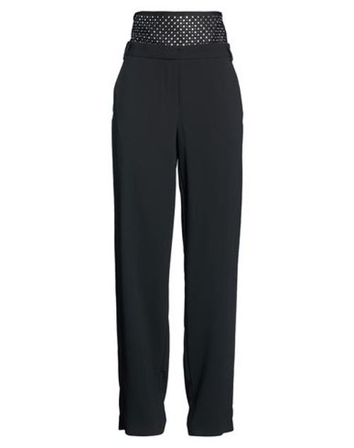 Woman Pants Black Size 2 Polyester