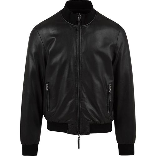 Der Jack Leder bezieht schwarz