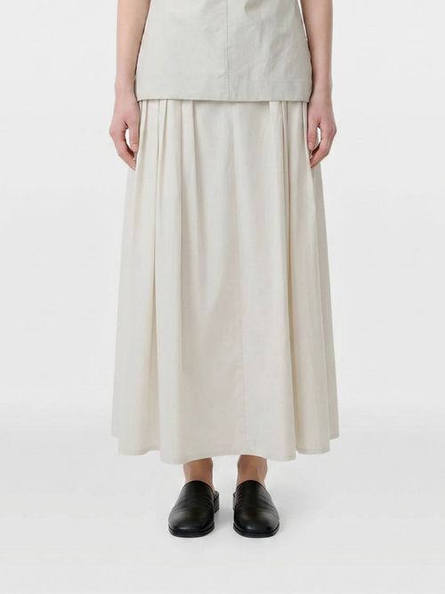 Skirt Woman color Ivory