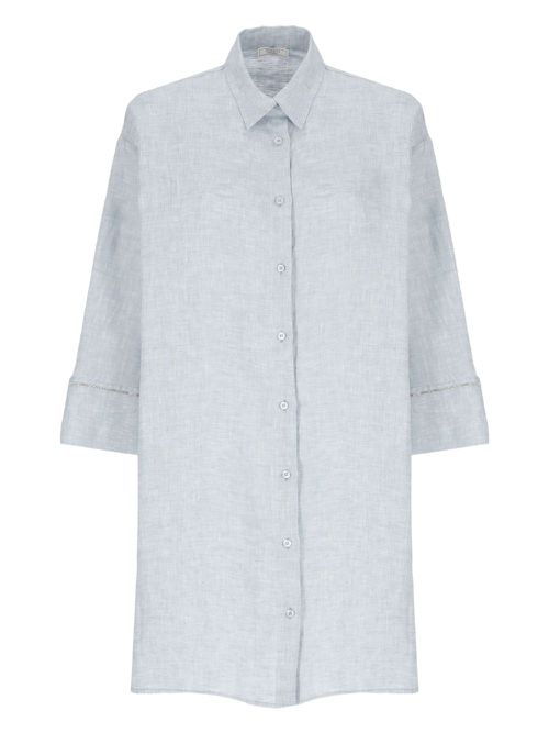 Linen shirt - Blue