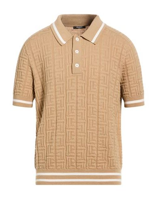 Man Sweater Camel Size S Merino Wool