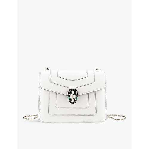 Womens White Serpenti Forever Leather Cross-body bag 