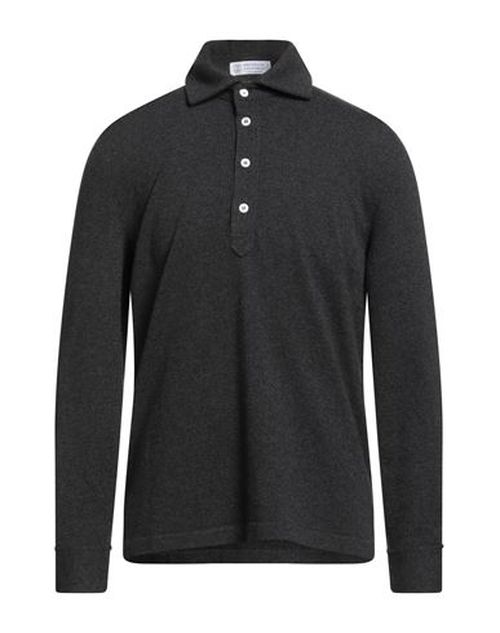 Cashmere Man Sweater Charcoal Size 36 Cashmere