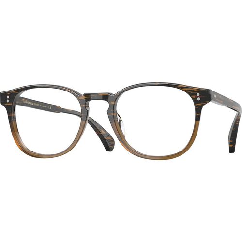 Oliver Peoples Unisex Oliver Peoples OV5298U FINLEY ESQ. U 1001 Monturas ópticas Acetato Marrón Transparente Redonda Norma