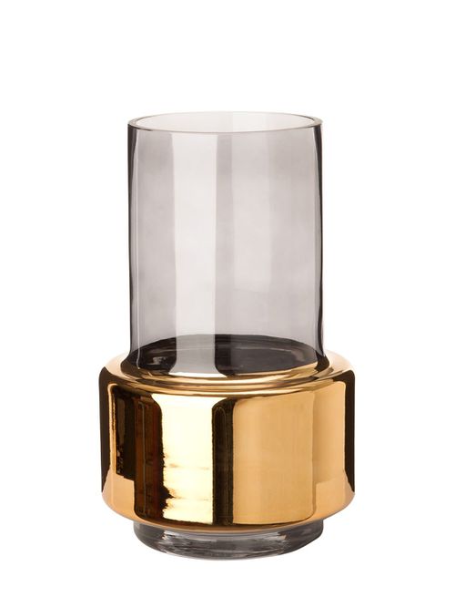 Lobby Smoke small gold vase