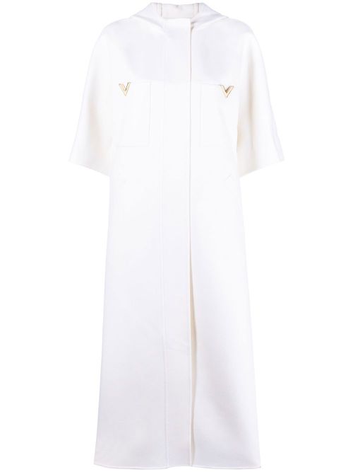VGold hooded cape - Neutrals