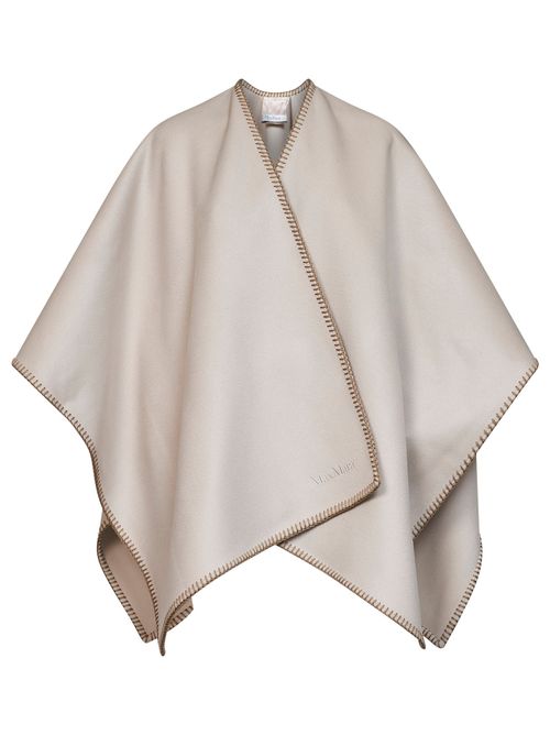 | Sand wool COLOMBA belted cape | Women | PZ