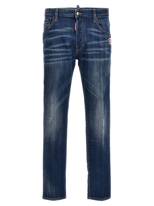 -Skater Jeans Blu-Uomo