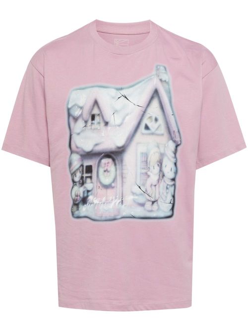 Kyler Tale cotton T-shirt - Pink